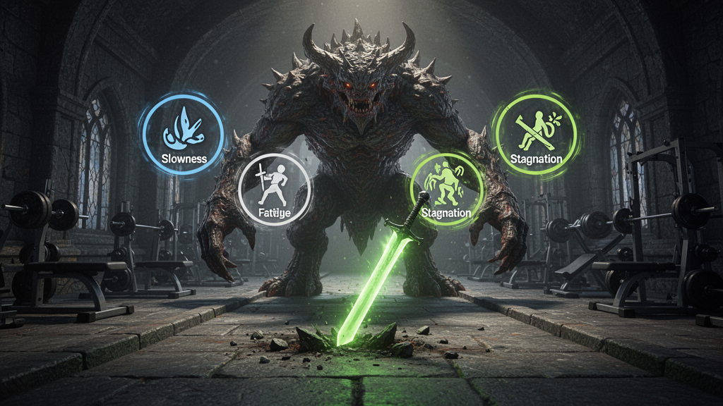 Workout Plateau? 5 RPG Debuffs Crushing Your Gains (& Gamified Fixes to Level Up)