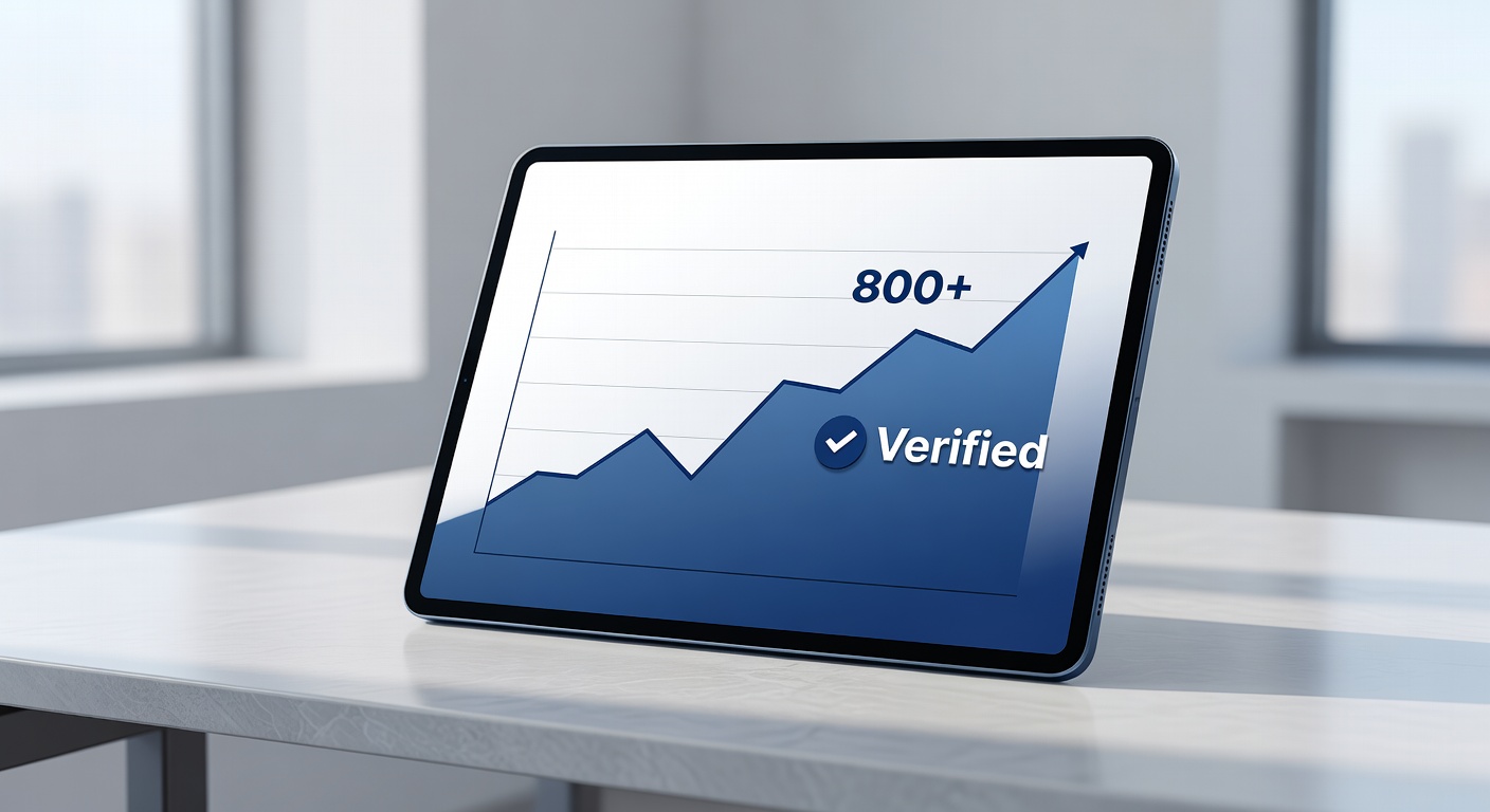 Financial success dashboard
