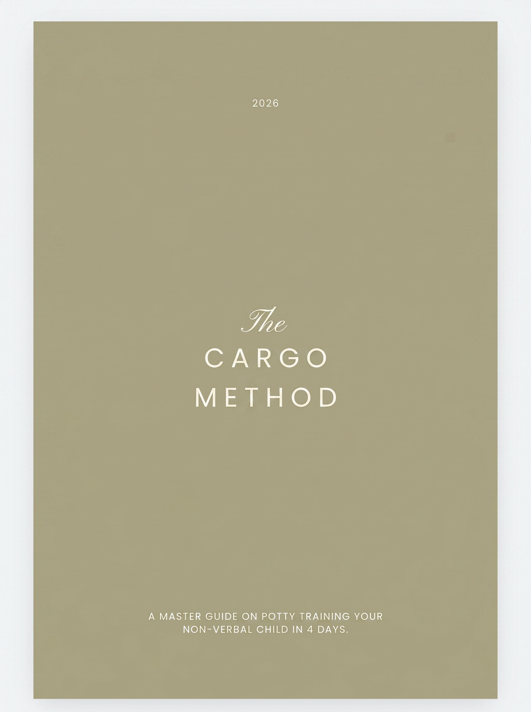 The Cargo Method