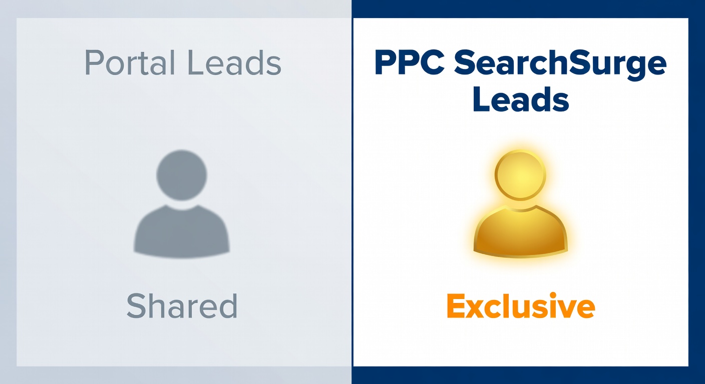 Portal Lead Trap vs Exclusive SearchSurge Leads comparison