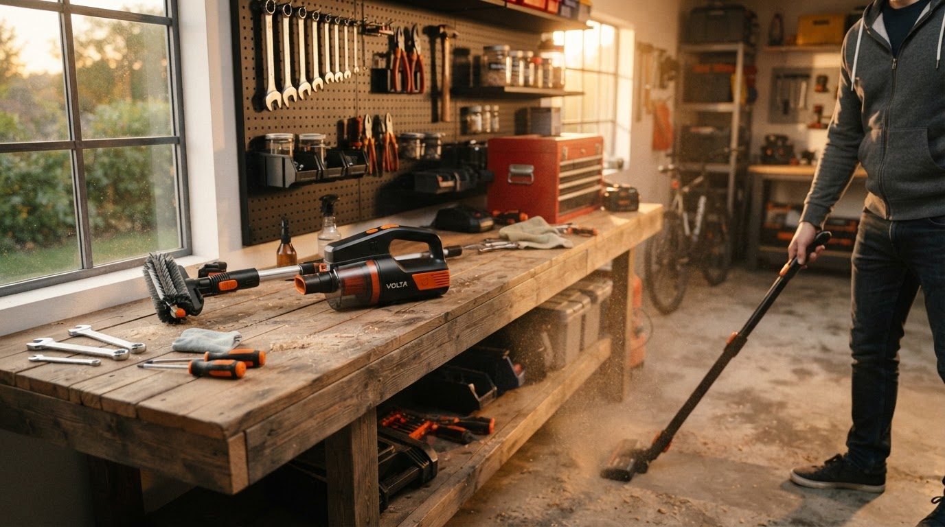 Dirty Garage Killing Your DIY? Best Rechargeable Cleaning Tools for Spotless Workshops