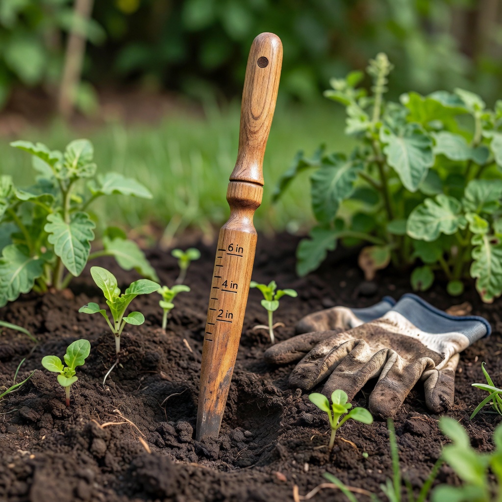 Wooden Planting Tool