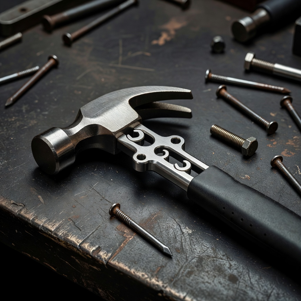 Multi-Functional Steel Hammer