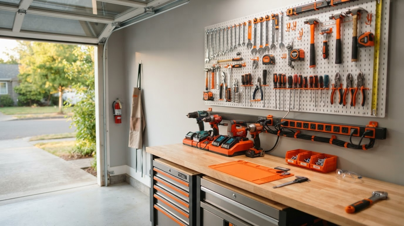 Ditch the $10K Remodel: How to Organize Your Garage Workshop Like a Pro