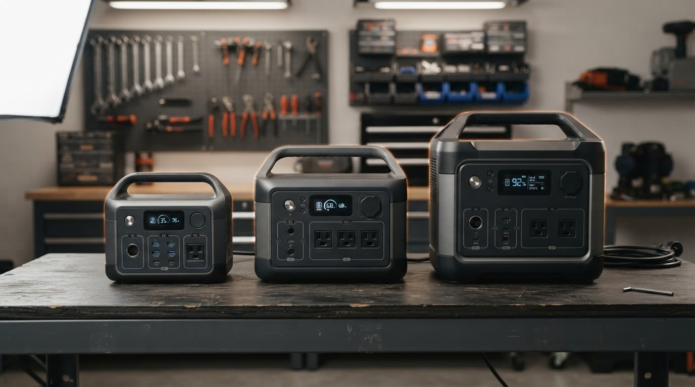Portable Power Station Comparison: 150Wh vs 500Wh – How to Choose for Garage, Camping & Emergency Kits