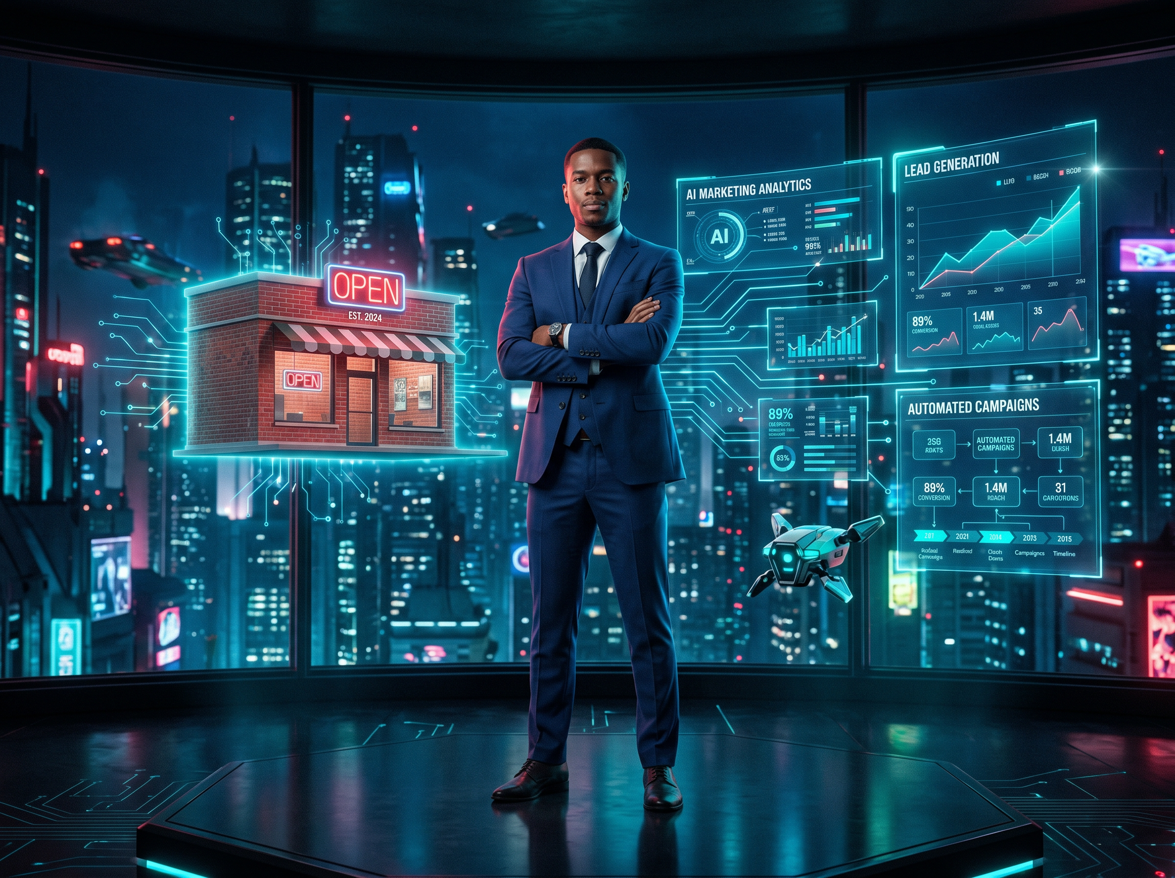 AI-driven marketing systems powering business growth