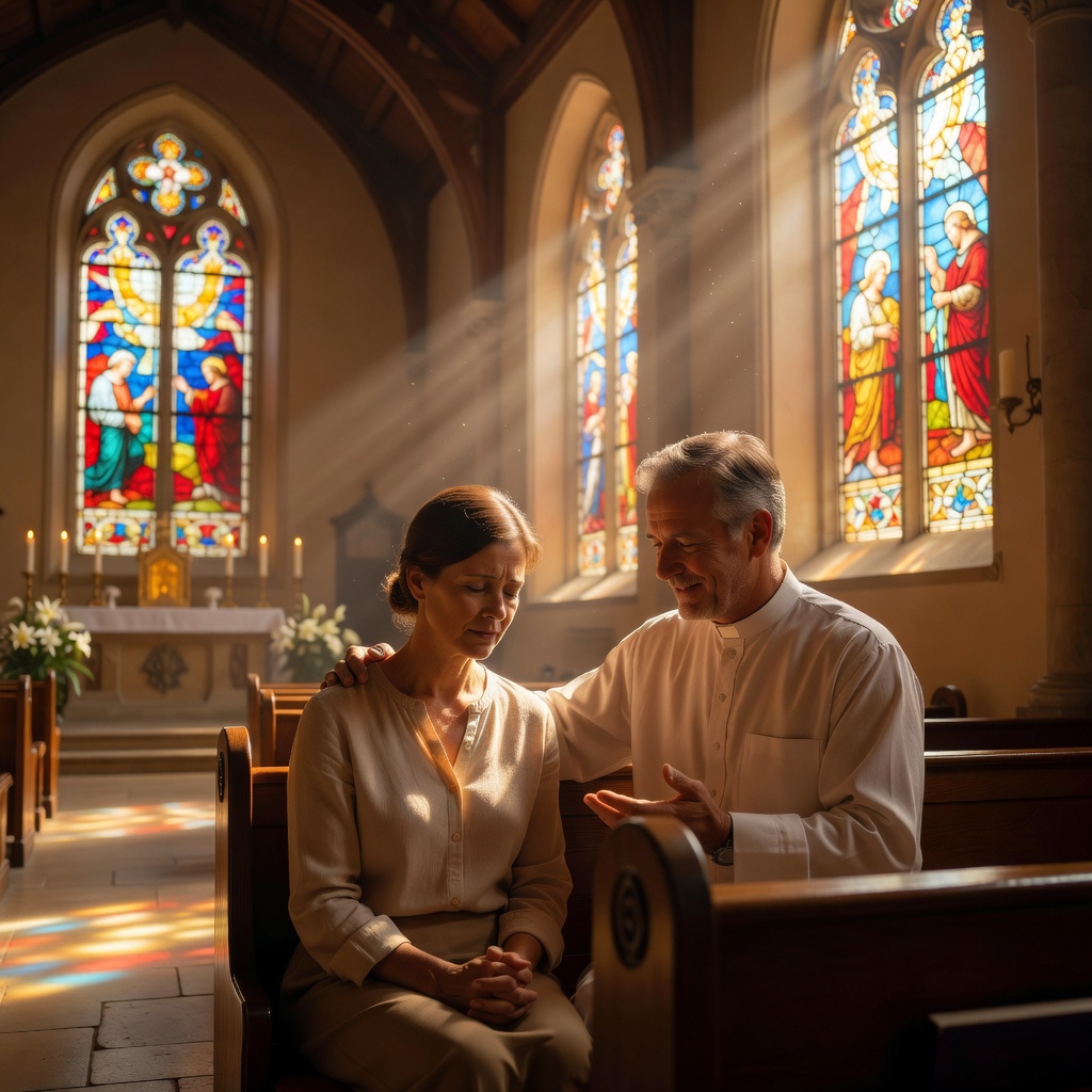 Finding Hope in Grief: Church Support, Spiritual Remembrance, and Faith's Healing Embrace