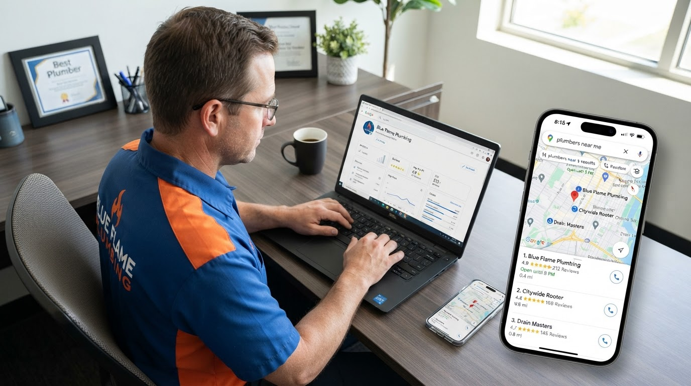 How to Rank in the Google 3-Pack for Plumbing in Your City: 2025 Guide