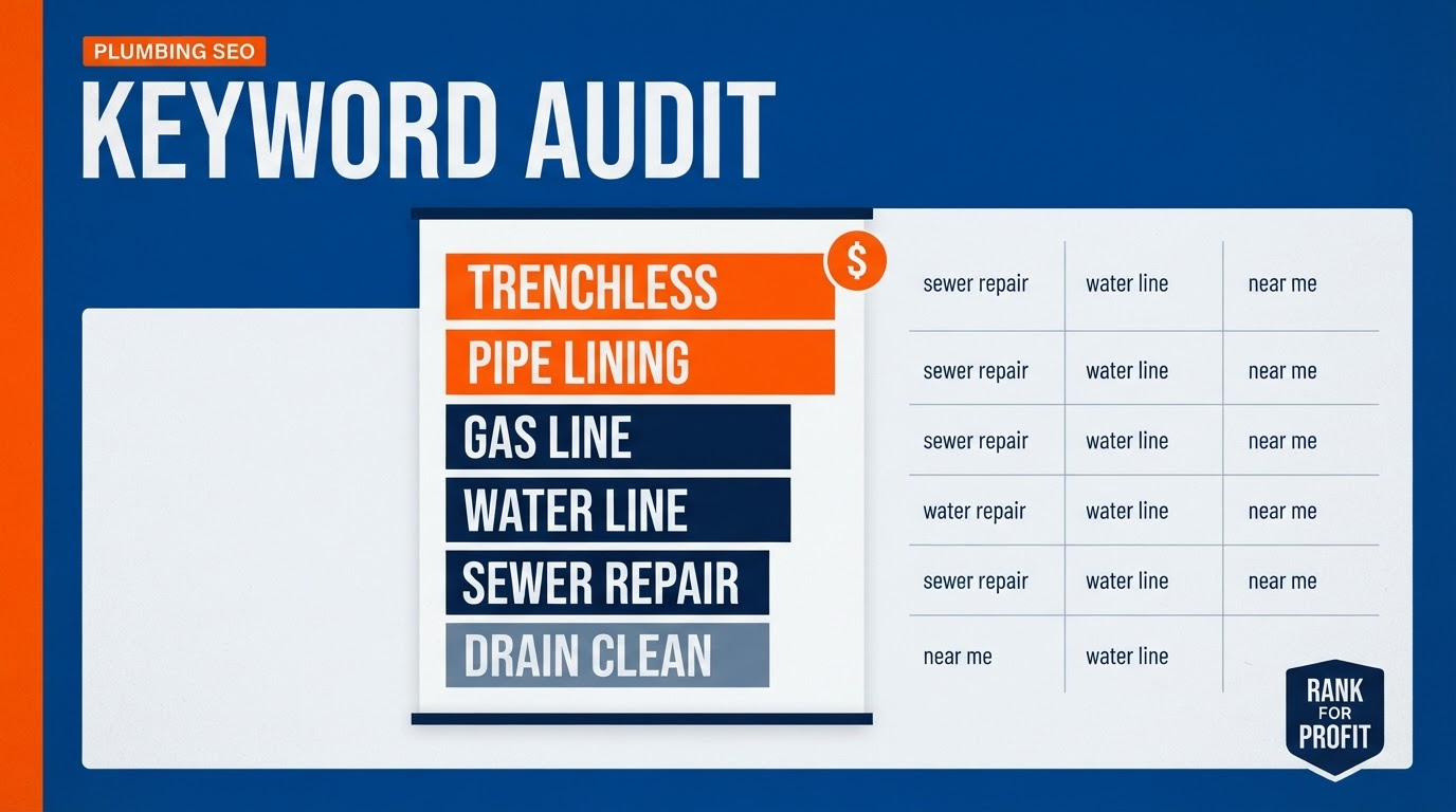 The 1,200-Keyword Plumbing SEO Audit: Are You Ranking for the Jobs You Actually Want?