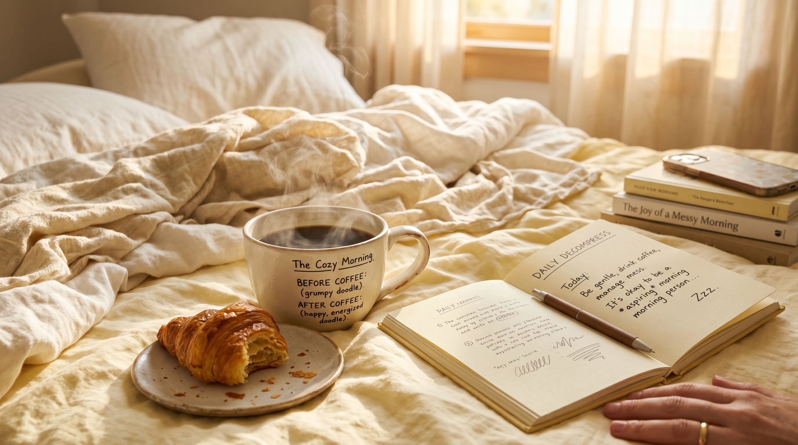 Funny Morning Quotes: Embracing Relatable Mornings with Soft Chaos Humor