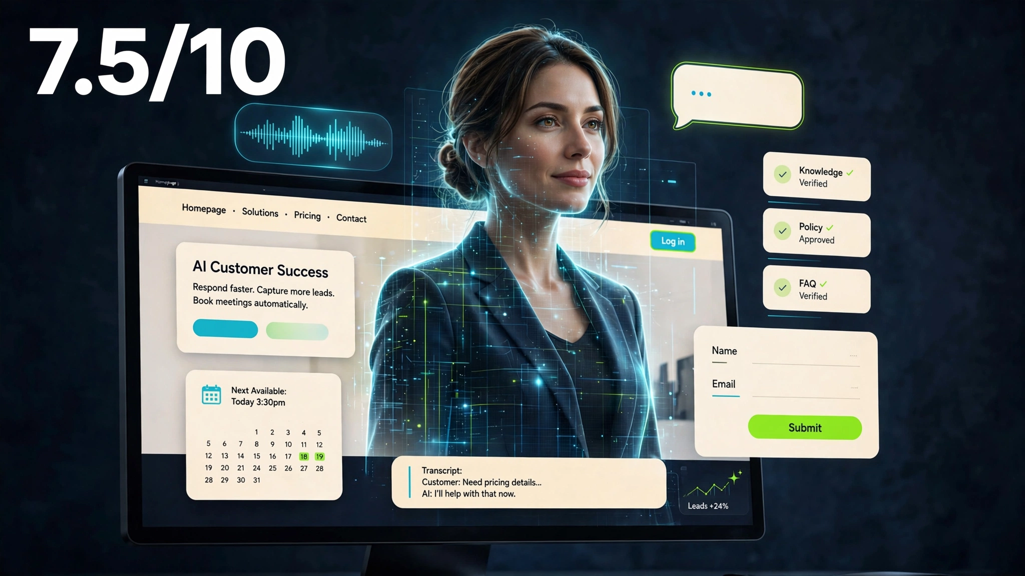 CueVue Review 2026: 7.5/10 Verdict on AI LiveRep Website Representative, Pricing and Buyer Fit