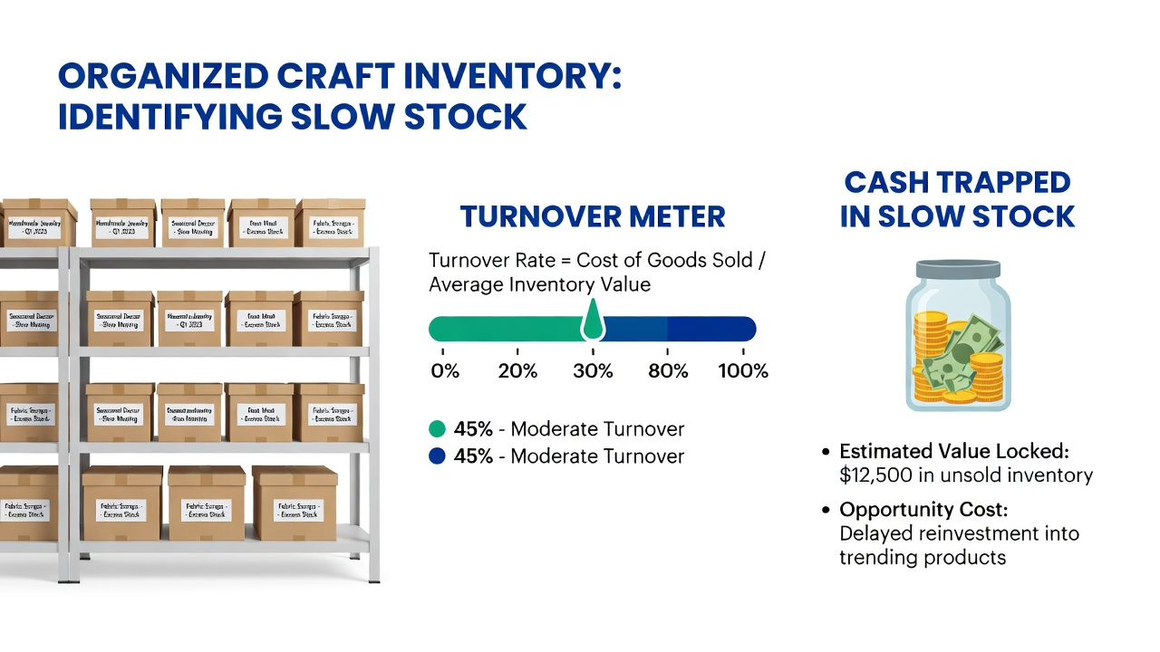 Etsy Inventory Turnover: How to Calculate It, Benchmarks & Tips to Avoid Trapped Cash