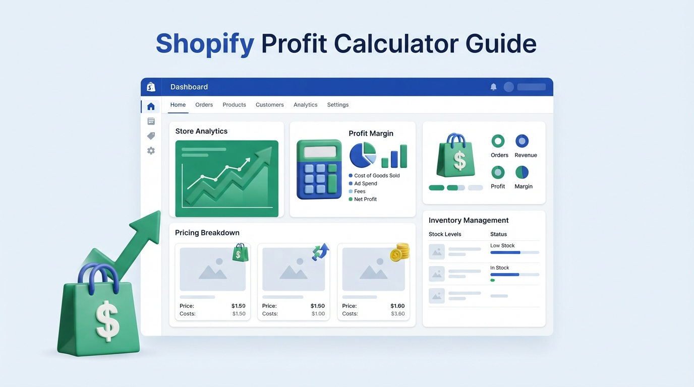 Shopify Profit Calculator: Master Fees, Margins & Pricing for Real Store Profits