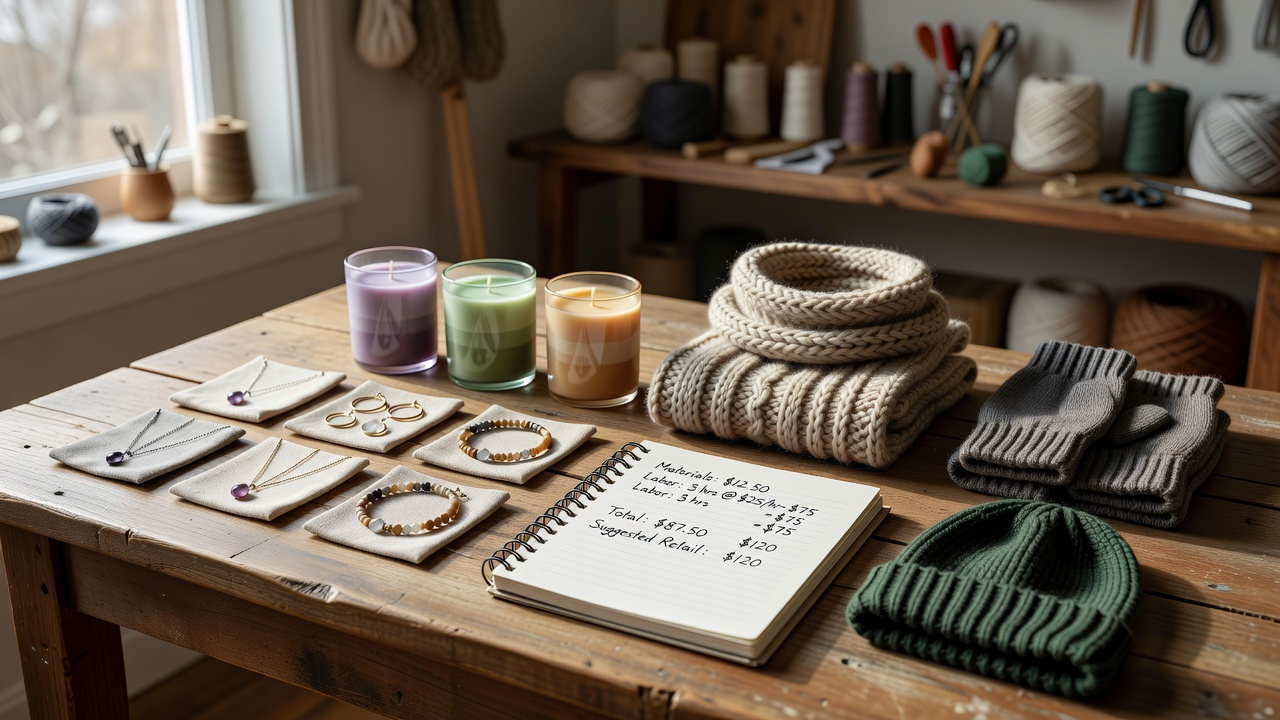 How to Price Handmade Products for Profit: Complete Guide + Formula