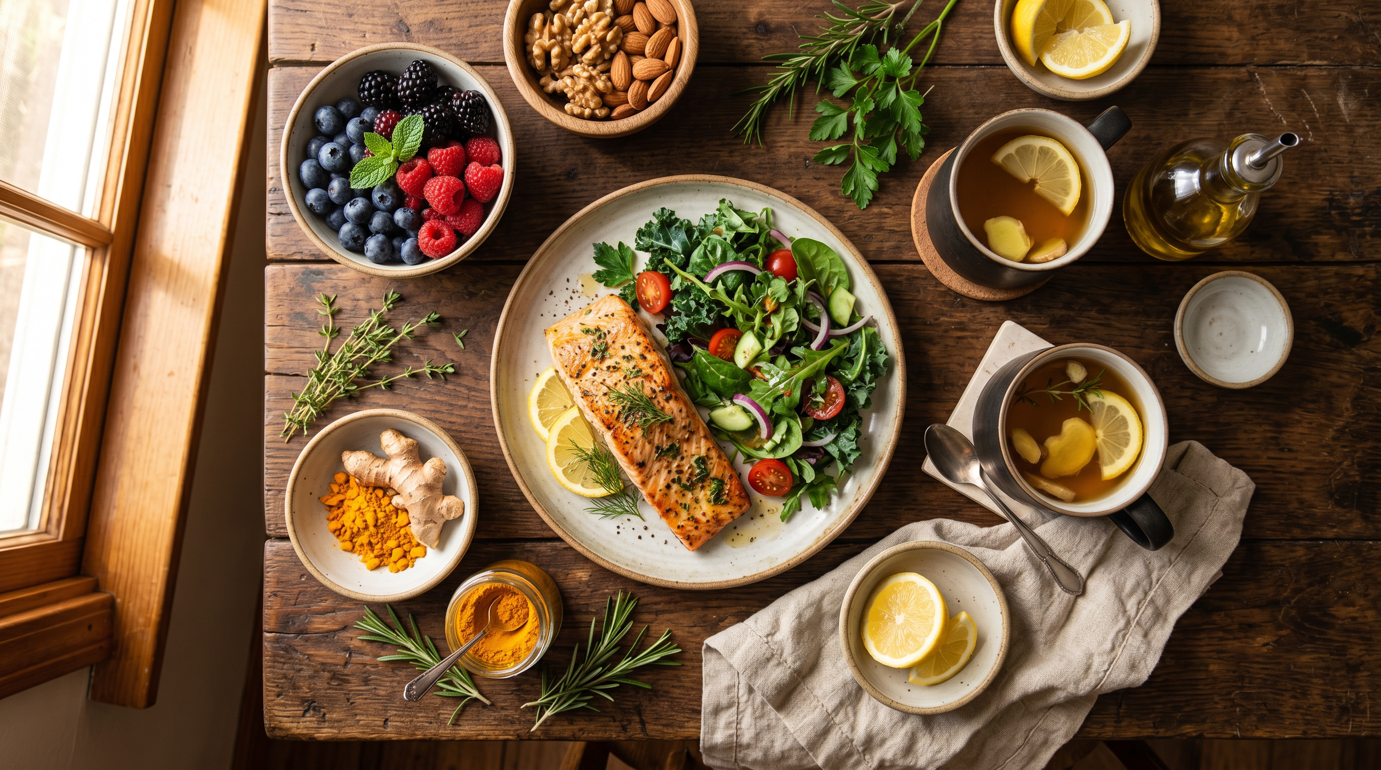 Anti-inflammatory food spread