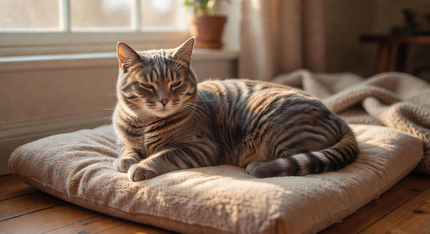 Señales Sutiles de Problemas de Movilidad en Gatos Mayores: Artritis, Cuidado y Guía Práctica