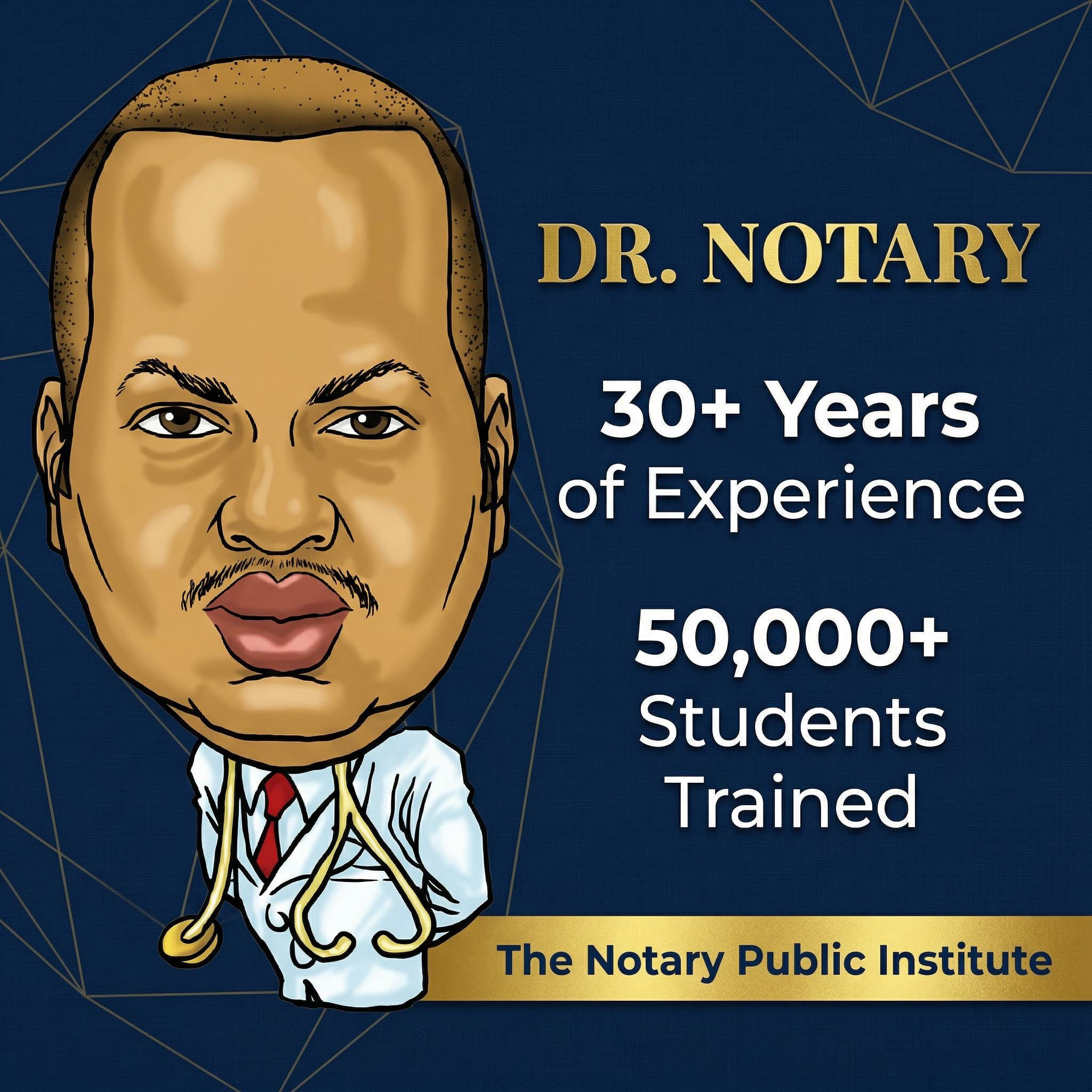 Dr. Notary – Chris Morgan, founder of The Notary Public Institute with 30+ years of experience and 50,000+ students trained