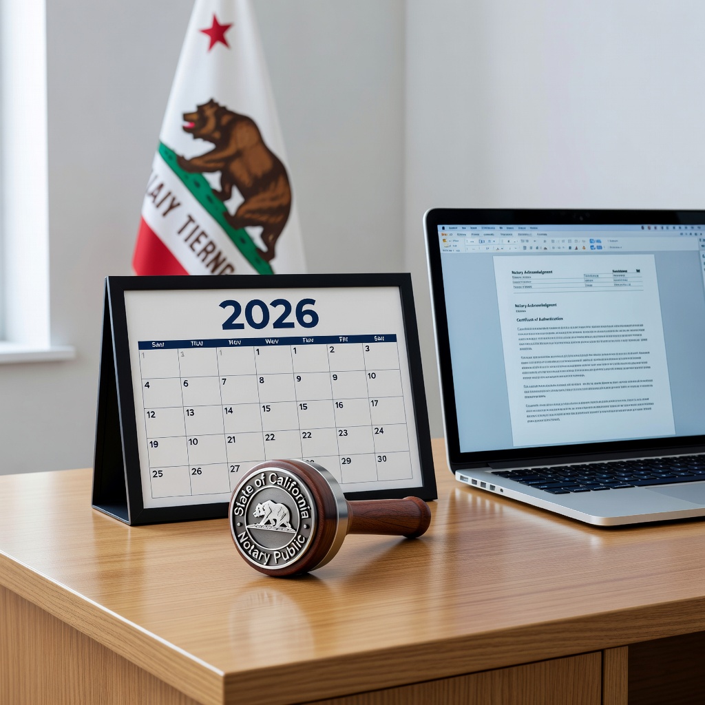 California Notary Processing Times 2026: How Long to Become a Notary in CA (Full Timeline)