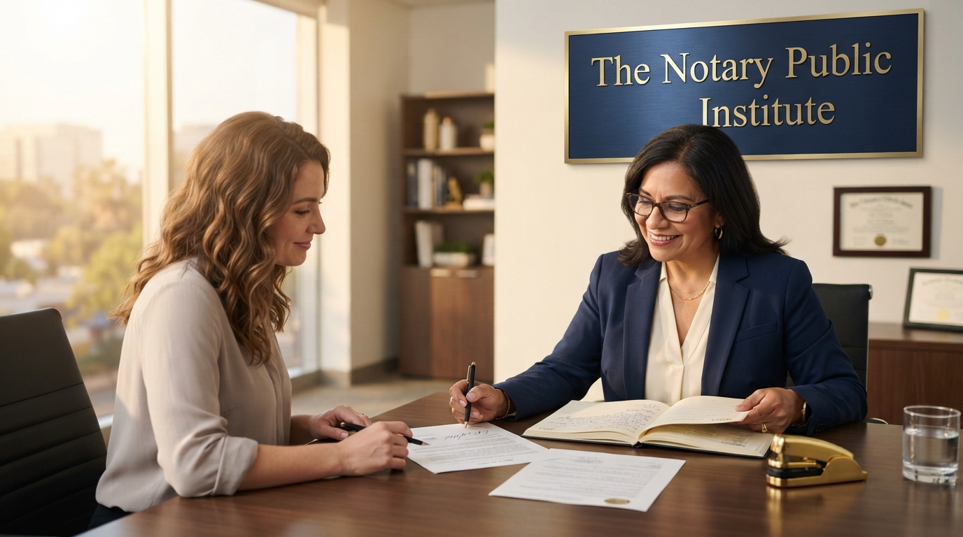 California Notary Appointment Workflow: From Greeting to Journal