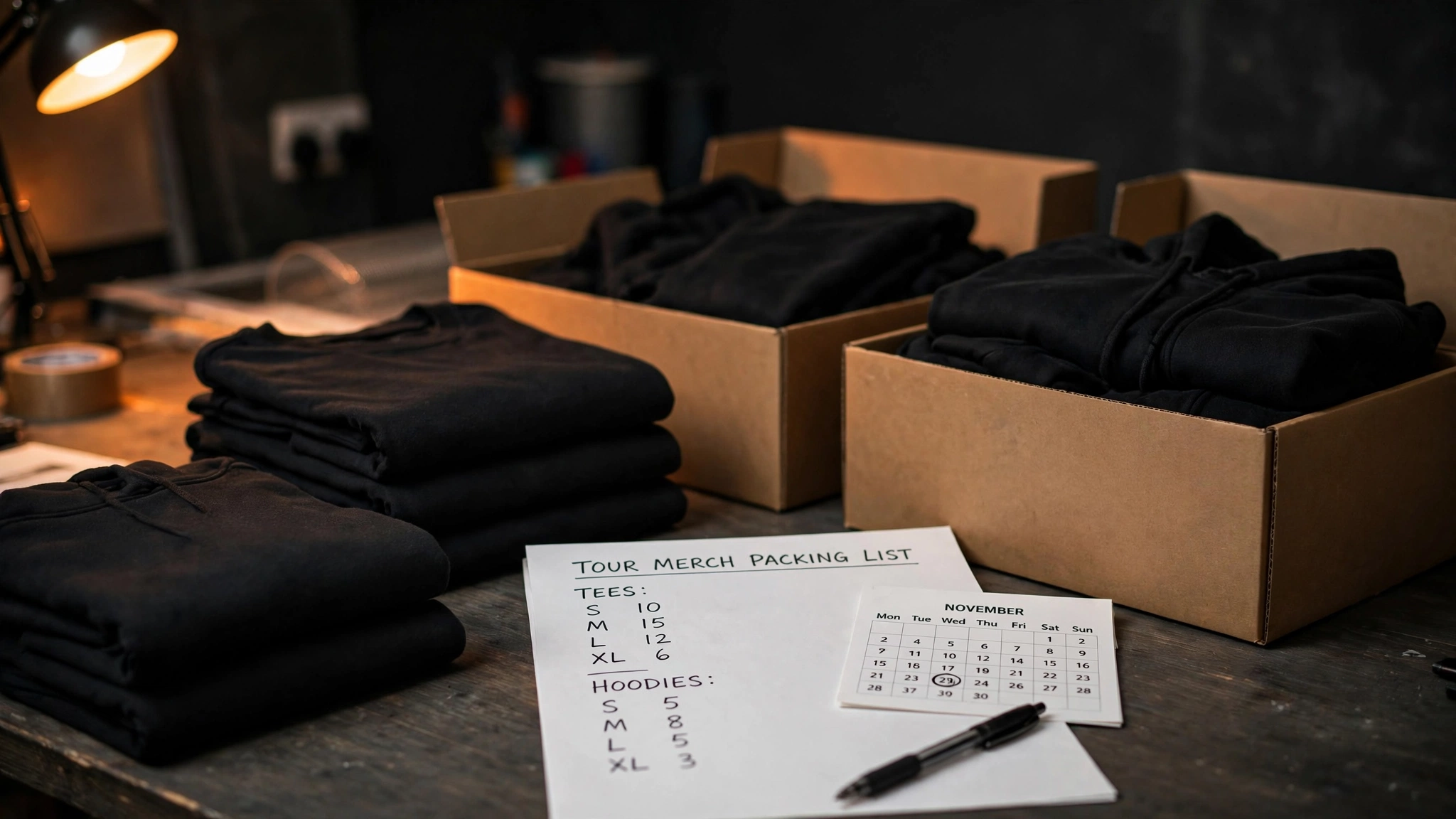 Band Merch for UK Tours: Plan Quantities and Avoid Rushes