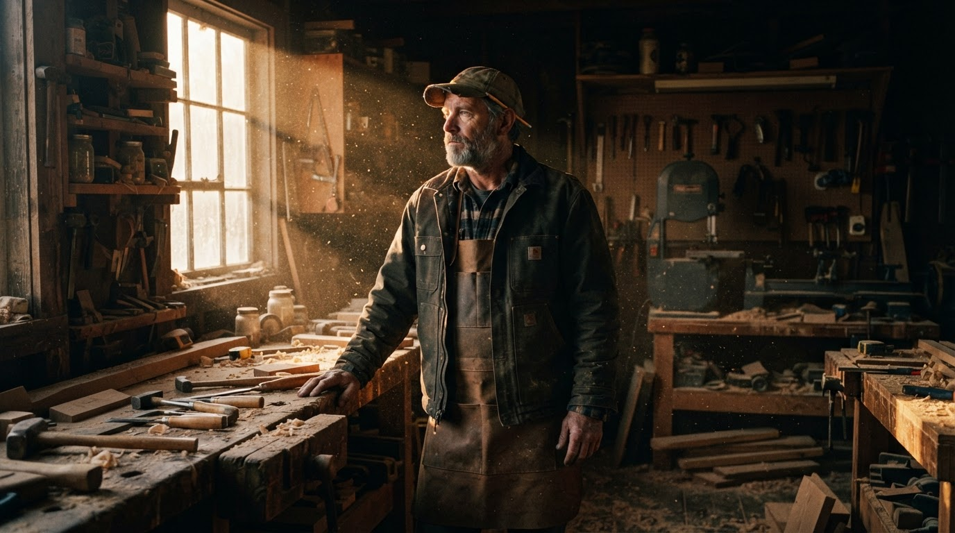 Darren Dyck's wood workshop inspiration