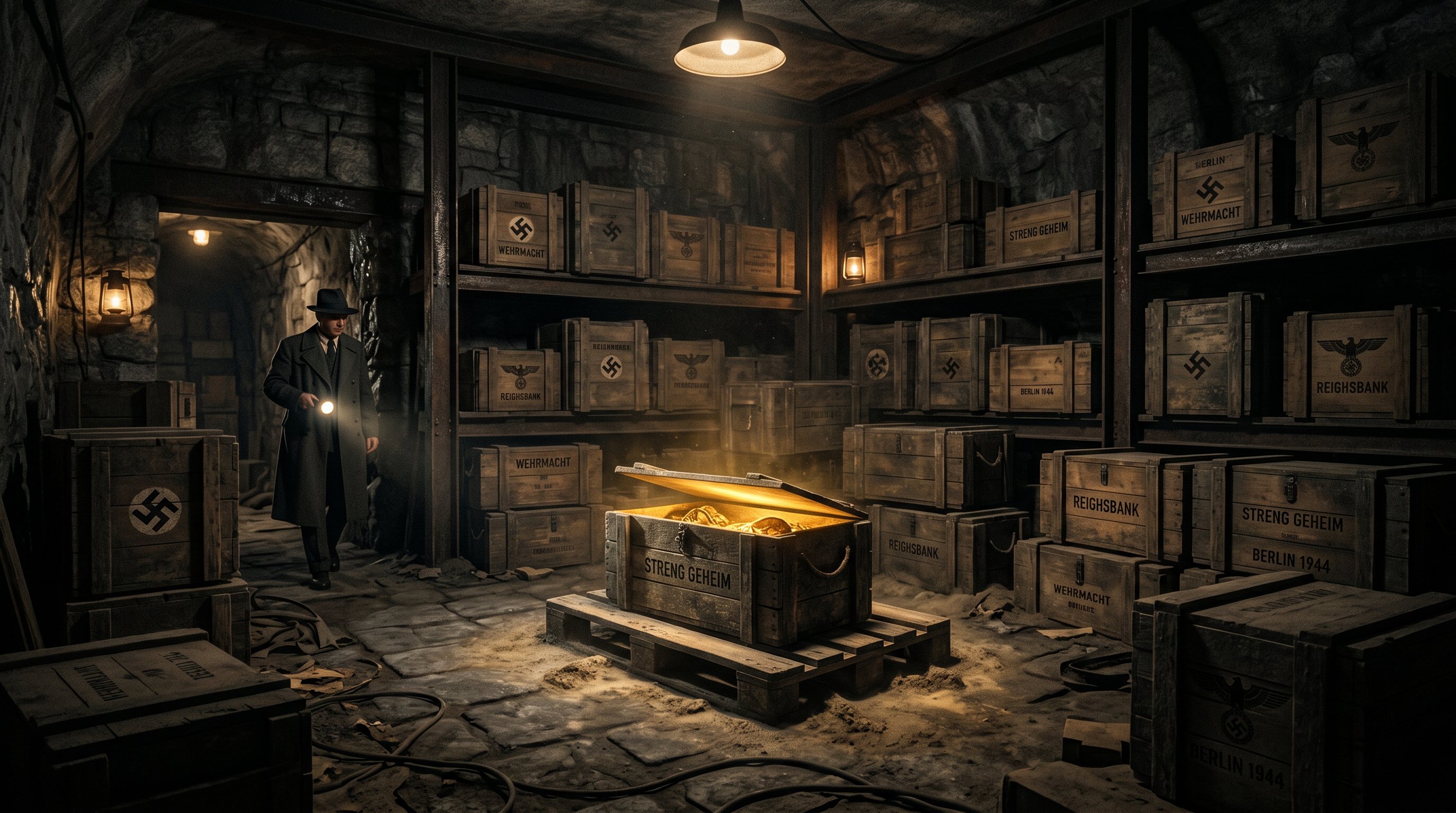 Cinematic mystery bunker