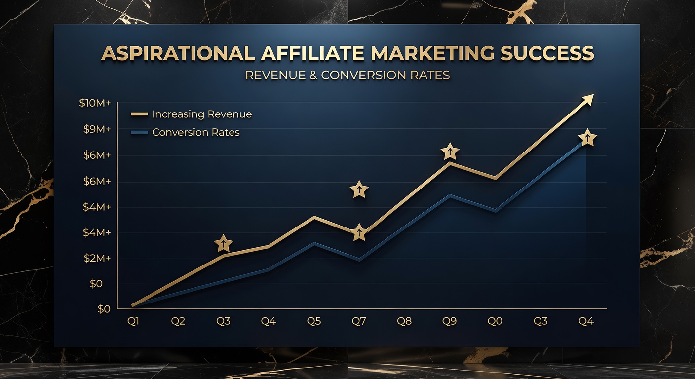 Growth chart showing profitable email list metrics in <a rel=
