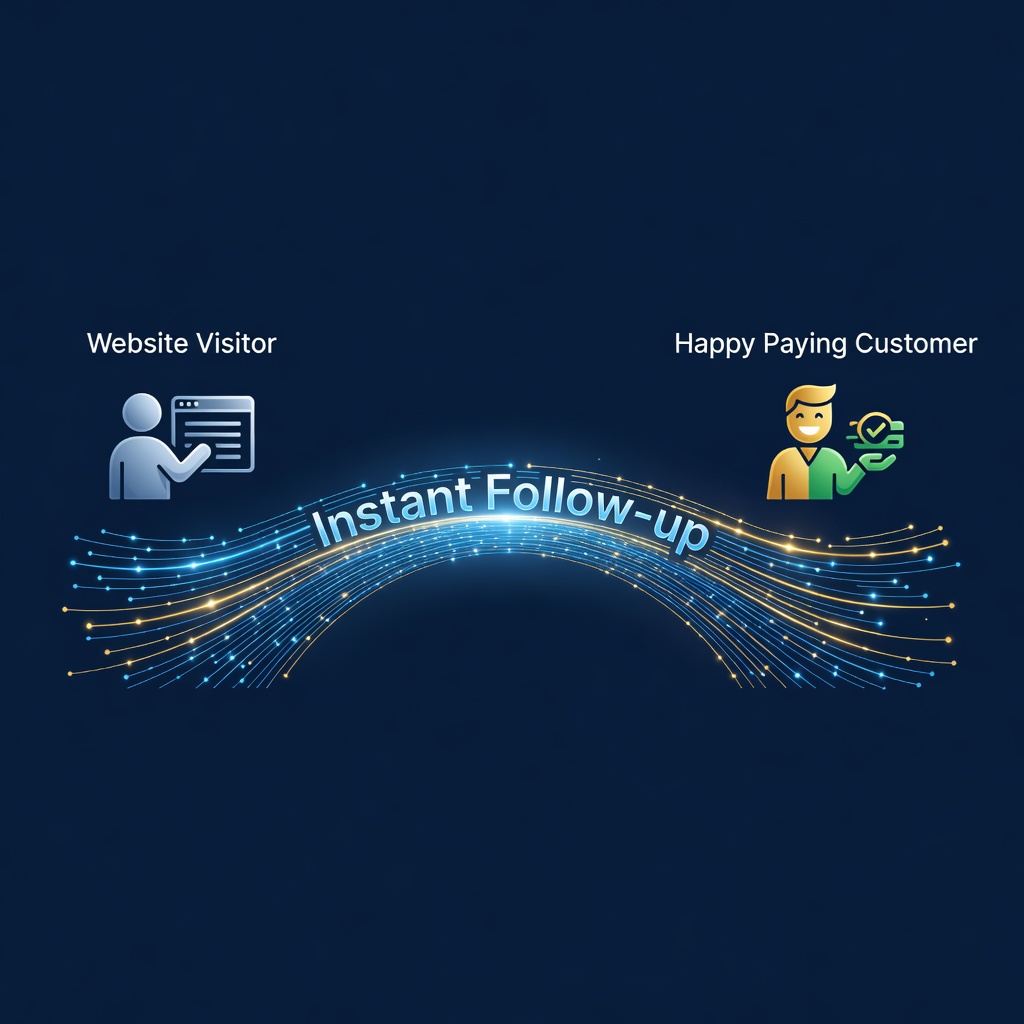 Closing the Follow-Up Gap: Skyrocket Website Conversions with Speed-to-Lead SMS Automation