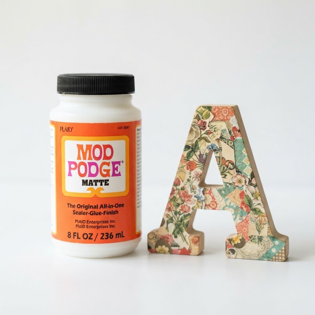 Mod Podge Matte Sealer & Glue 8oz - One Step Collage Finish