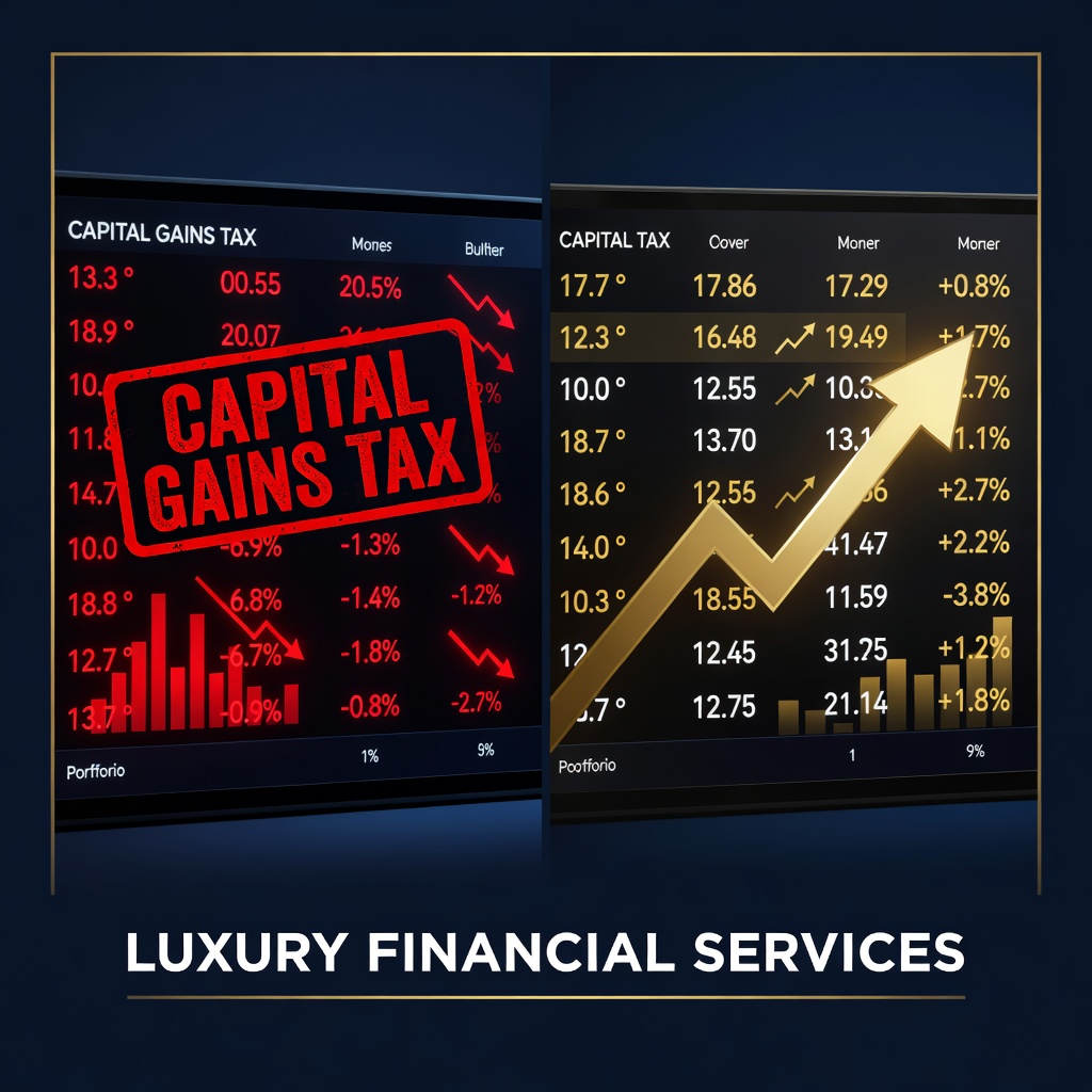Tax Savings Split Screen