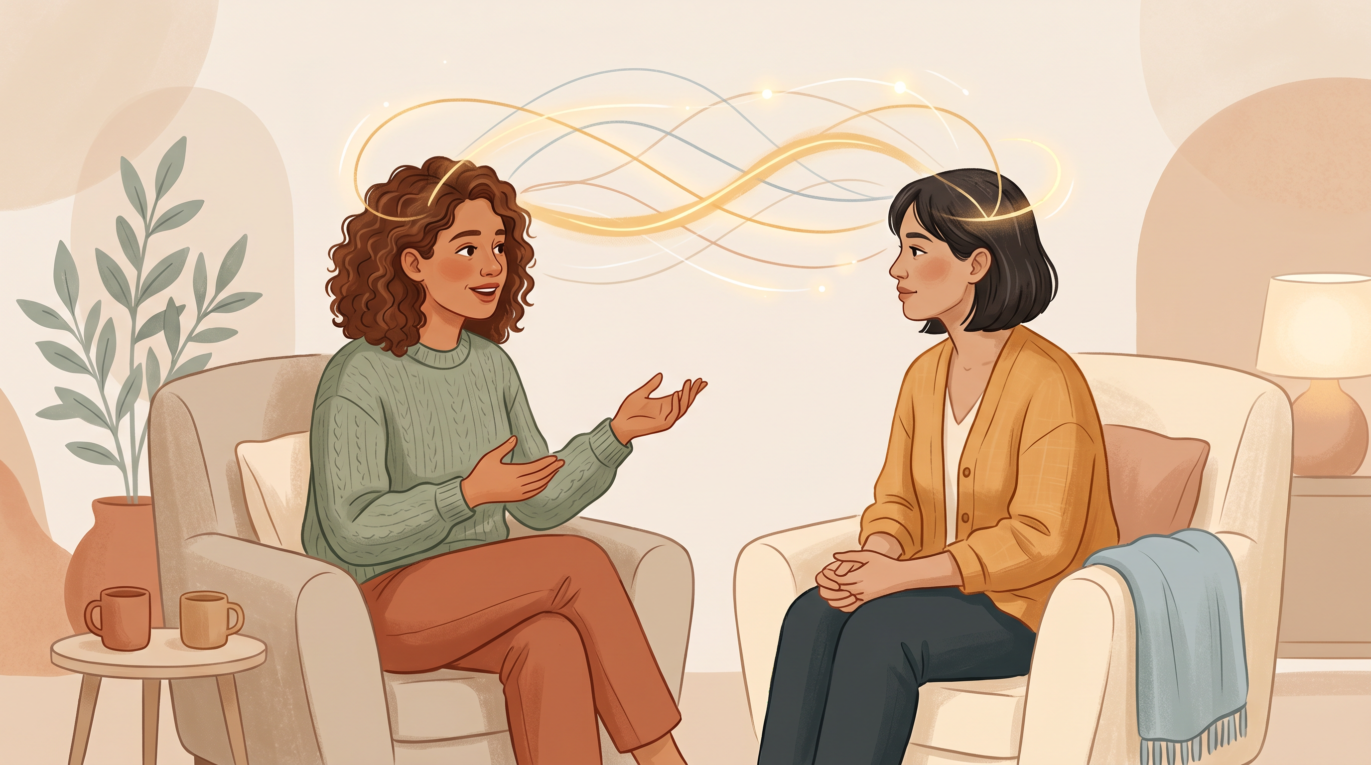 Empathic connection between different minds