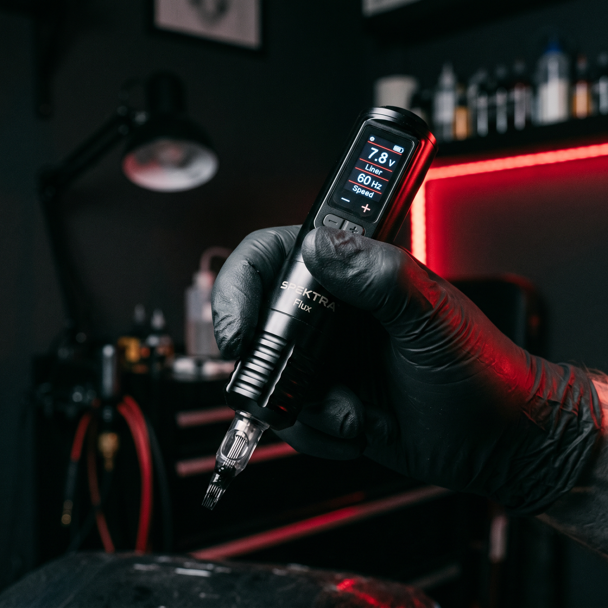 Poseidon OLED Wireless Tattoo Pen Machine