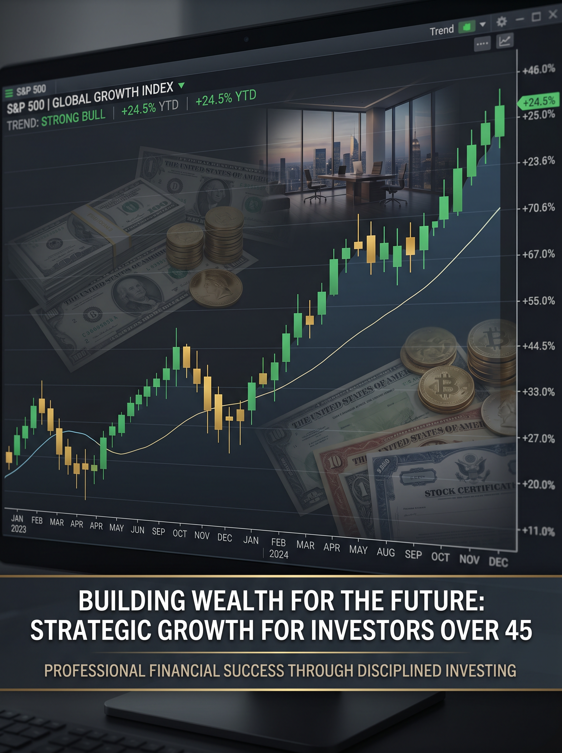Capital — Candlestick Chart Bull Trend