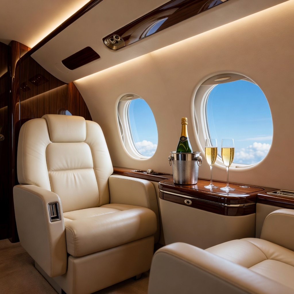 Capital — Luxury Private Jet Interior
