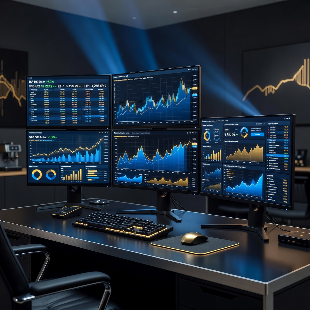 Capital — Digital Wealth Crypto Stock Dashboard