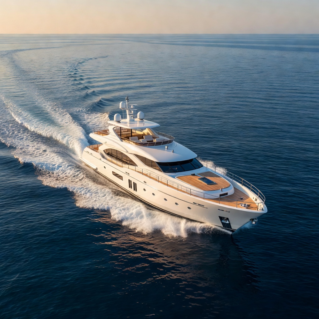 Capital — Luxury White Yacht Mediterranean