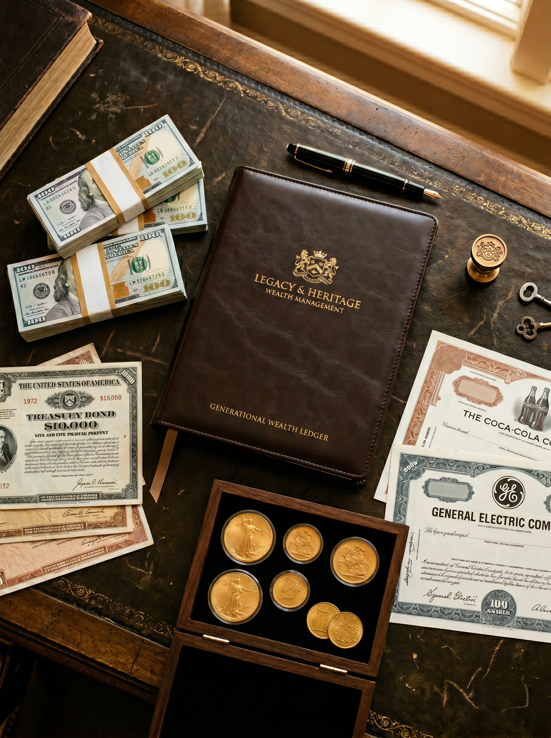 Capital — Cash Bonds Gold Coins Legacy Portfolio
