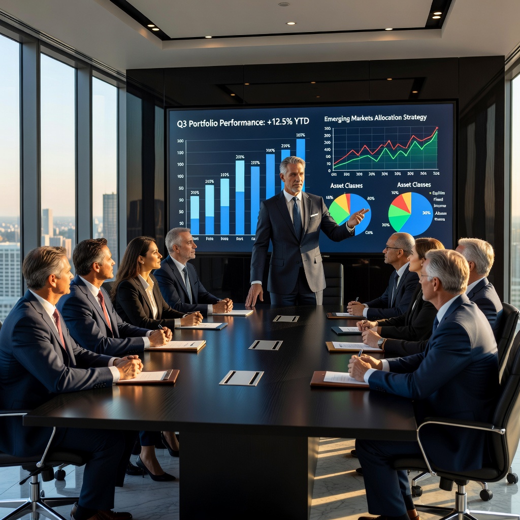 Capital — Executive Boardroom Investment Meeting