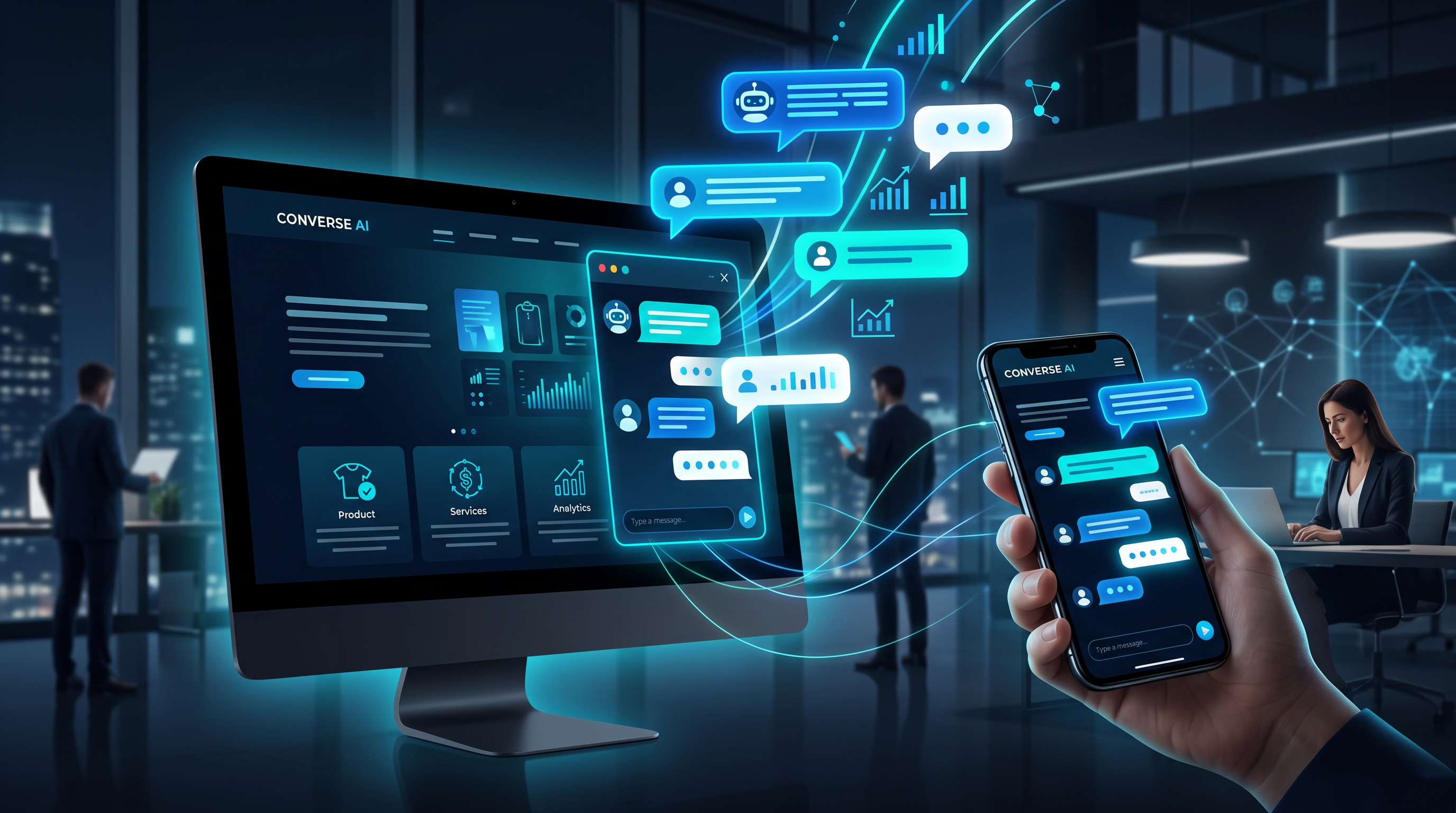 From Passive Brochure to AI Income Engine: Websites That Talk to Customers and Convert Leads Automatically