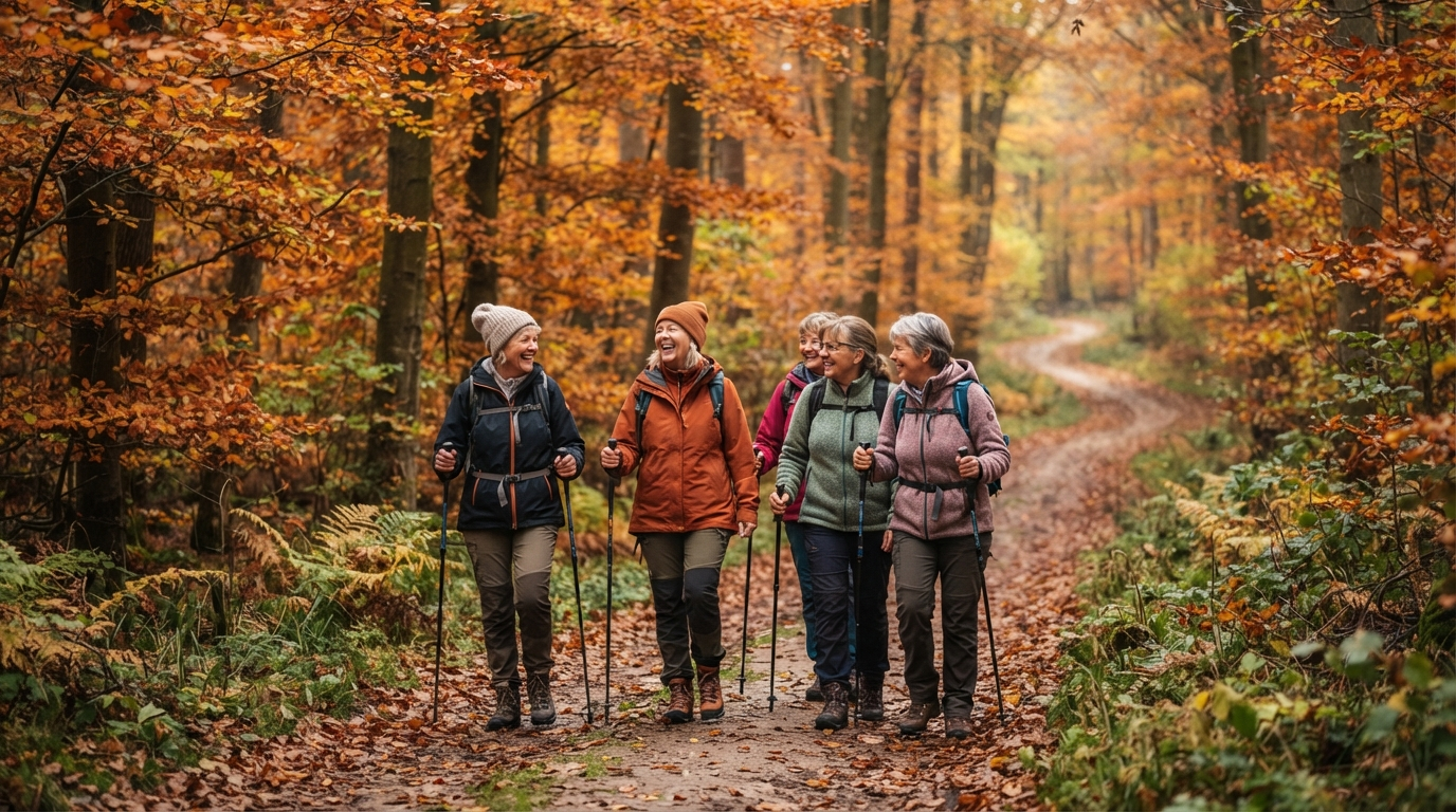 Natur mod Stress: Udetid, Motion og Skovbadning Booster Dit Humør og Trivsel