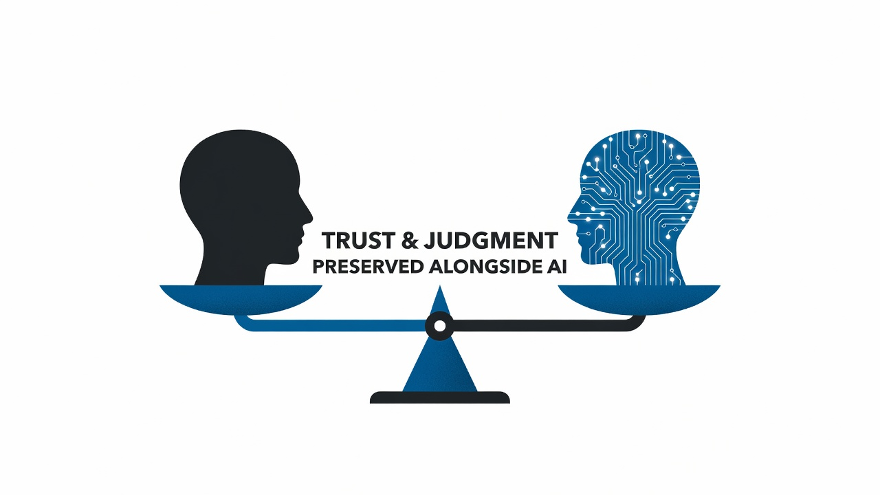 Trust and AI: 3 Principles to Safeguard Psychological Safety and Human Judgment