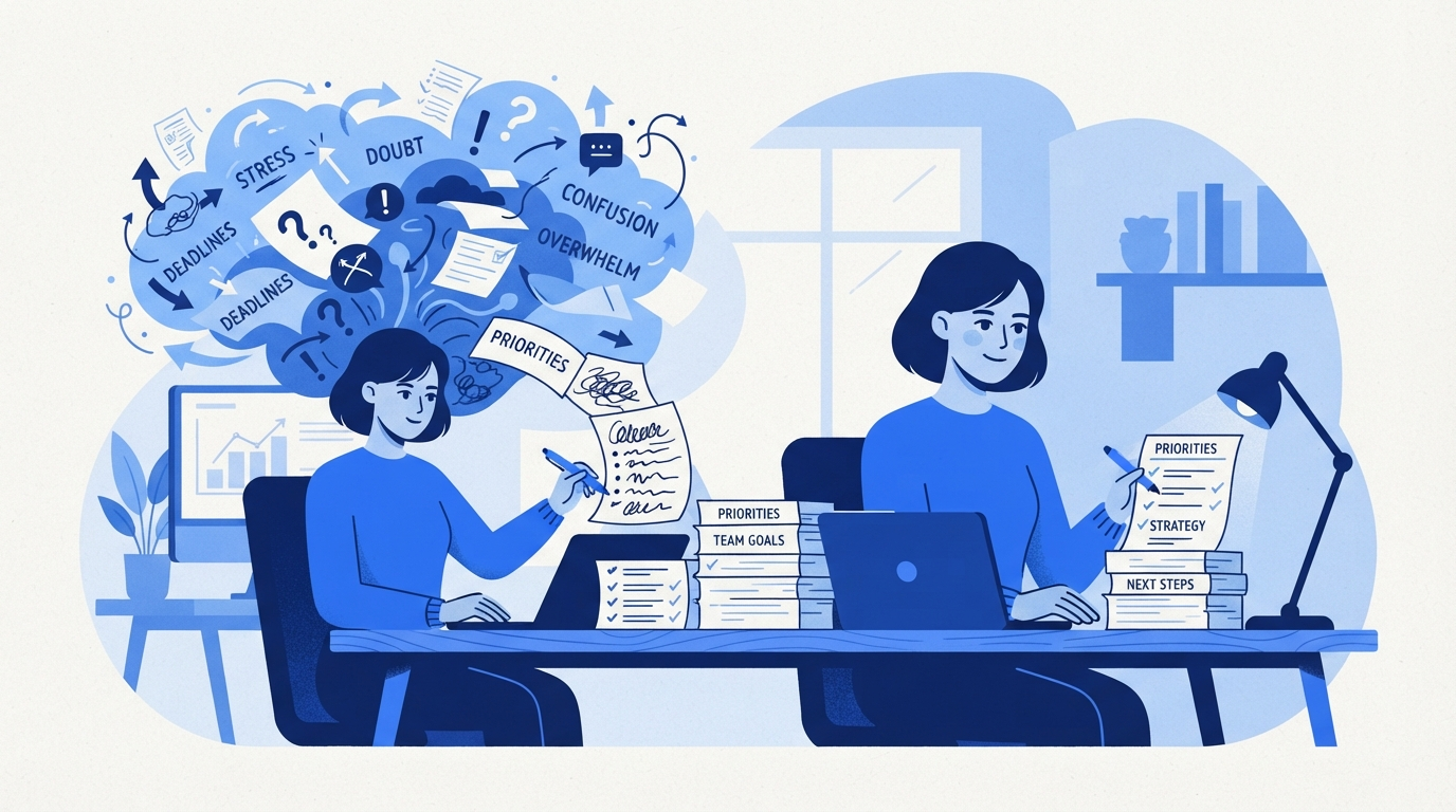 New Manager Overwhelm: Beat Imposter Syndrome, End Meeting Overload, and Master Your Time