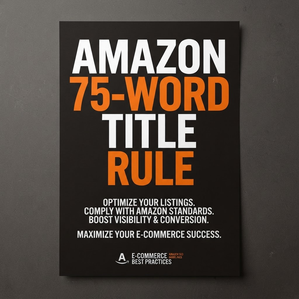 Amazon Title Requirements 2025: 200-Char Limit Now, 75-Char Rule in 2026 – Compliance Checklist