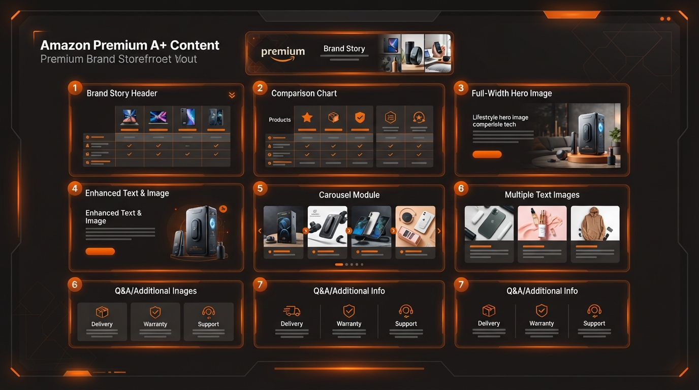 Amazon Premium A+ Content Requirements: Ultimate Guide to Eligibility, Modules, and Approval