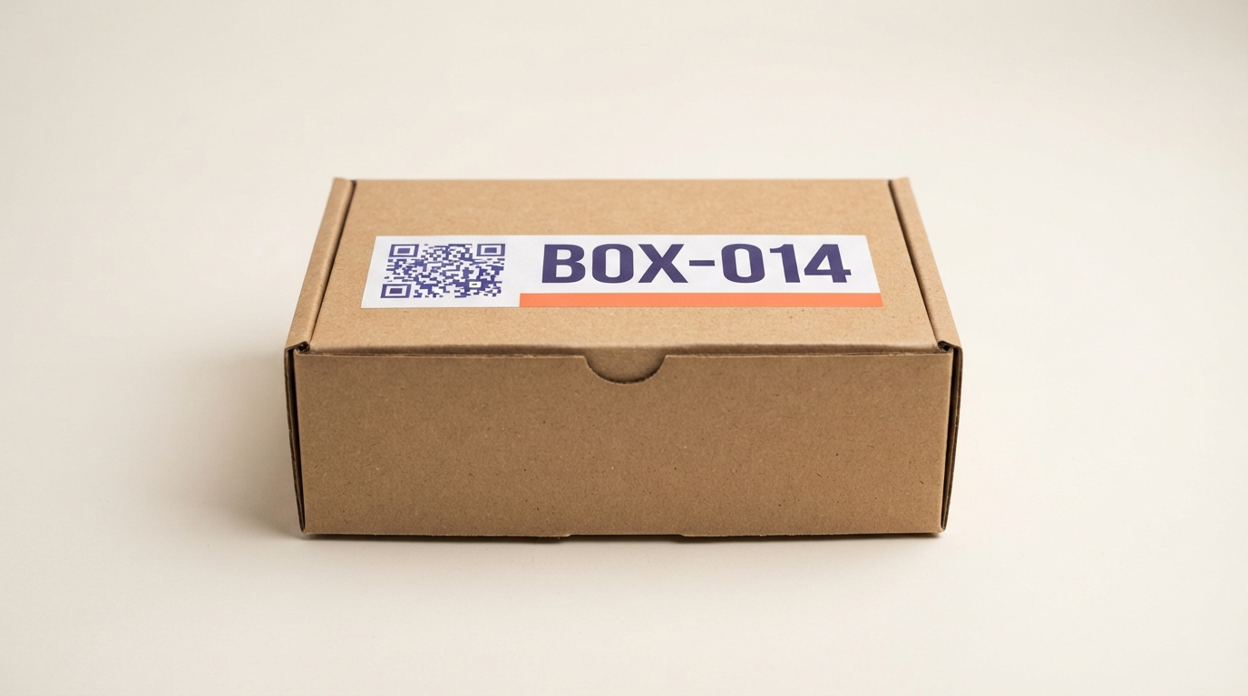 QR Codes for Storage Boxes: Scan a Label, See What's Inside