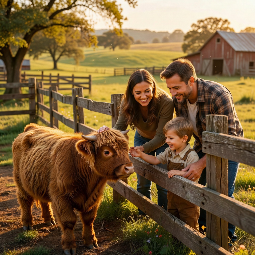Family at the Farm