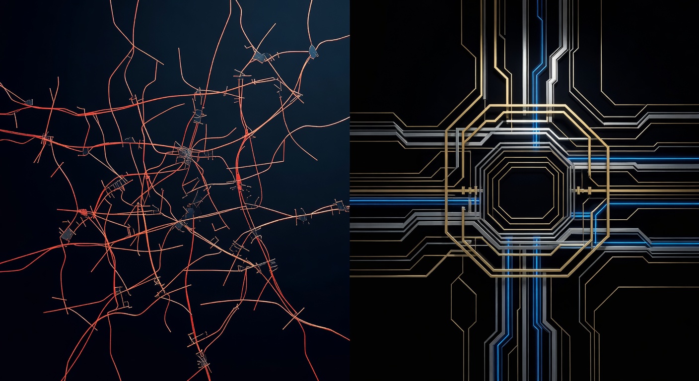 Traditional agency chaos versus autonomous agency infrastructure