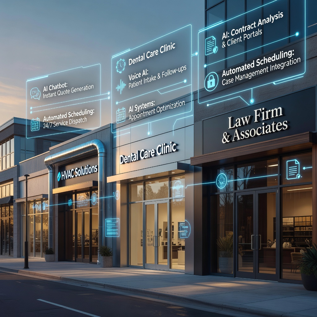 The Future of AI-Powered Local Services: Autonomy for HVAC, Lawyers, Dental & Beyond | AscendOpss