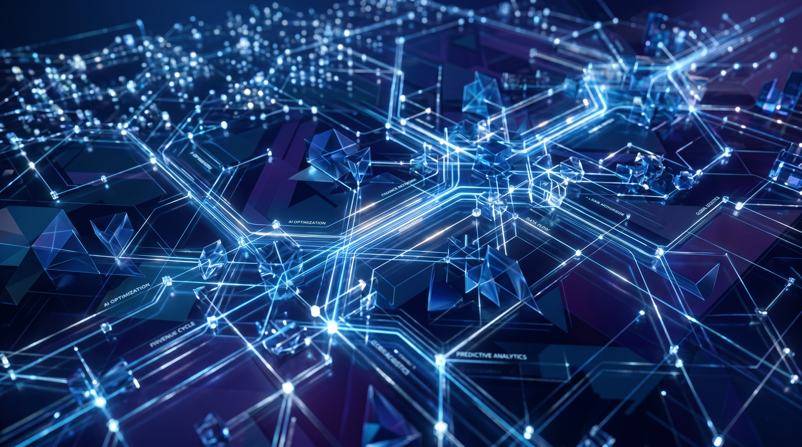 Autonomous digital marketing agency infrastructure visualization