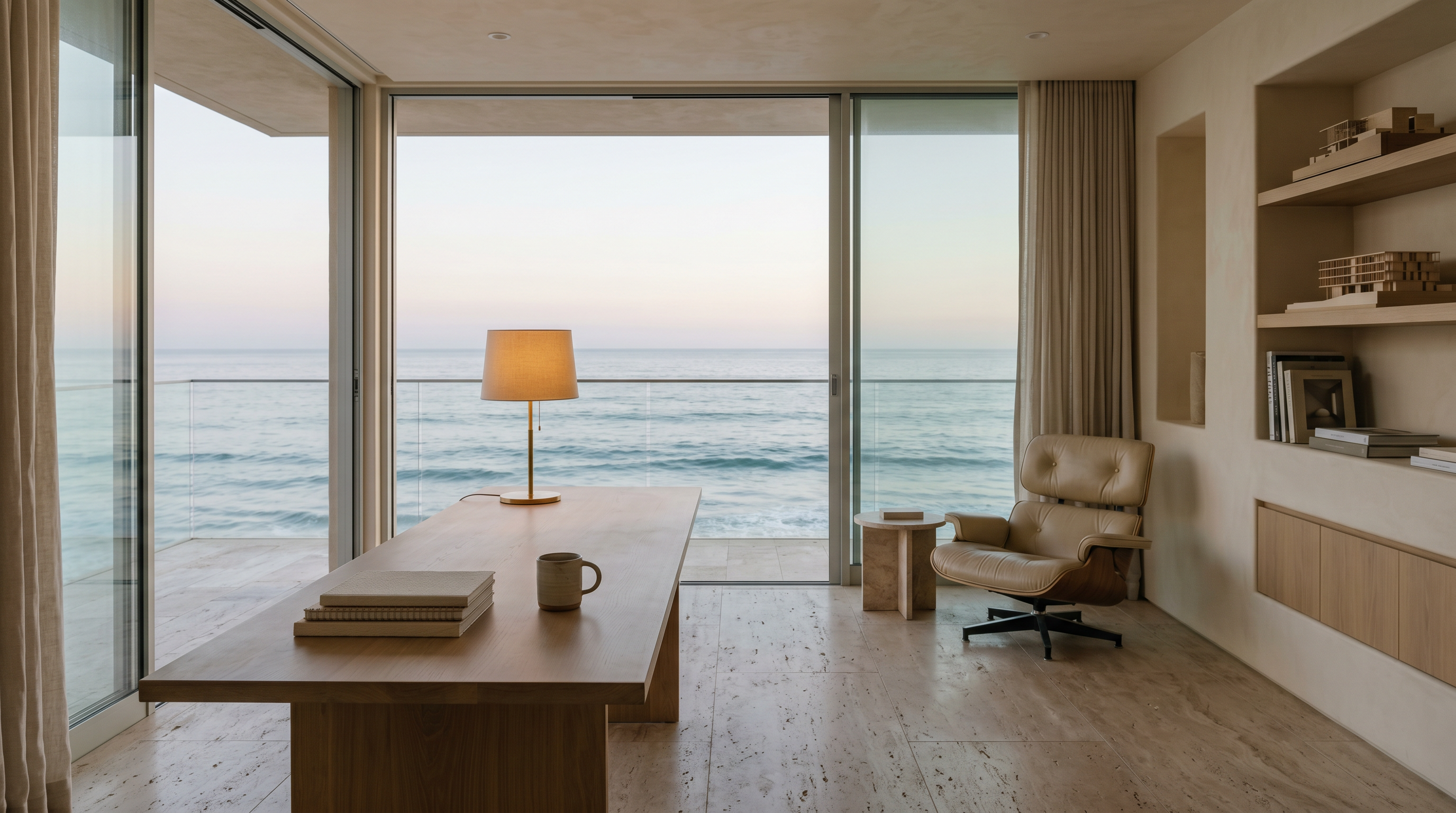 Premium coastal workspace for solopreneurs